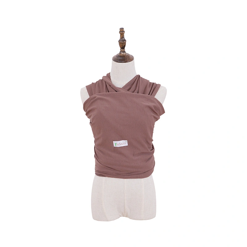 Colorful organic baby carrier wrap