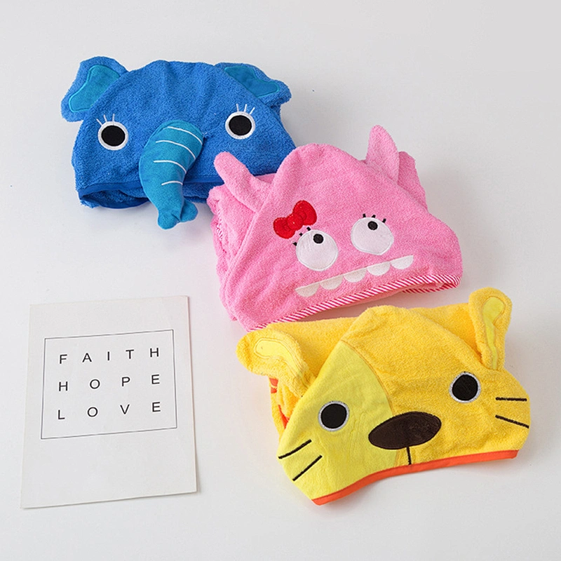 Professional baby healthy and durable cartoon cheap high quality bath towel