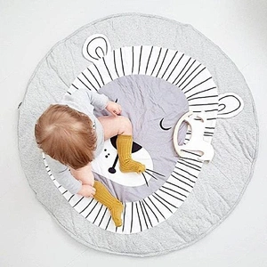 Hot sale famous brand crwling mat play mat huge portable education mat for baby