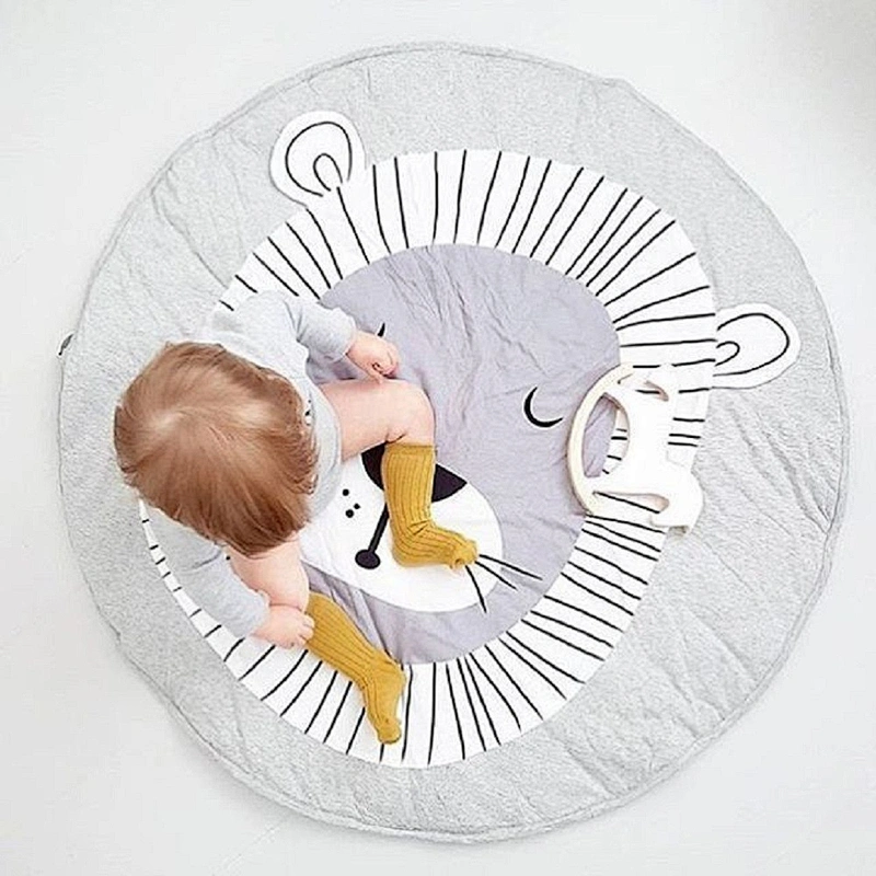 Hot sale famous brand crwling mat play mat huge portable education mat for baby