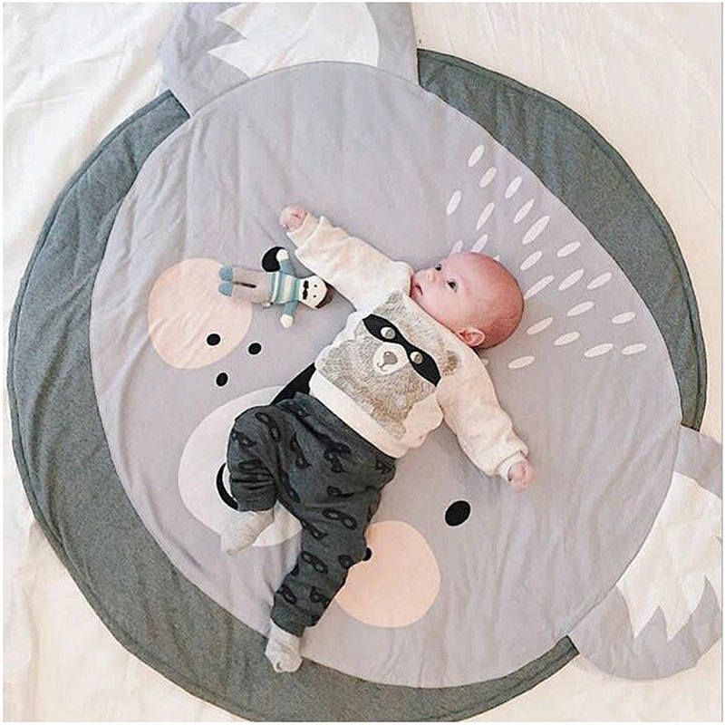 Hot sale famous brand crwling mat play mat huge portable education mat for baby