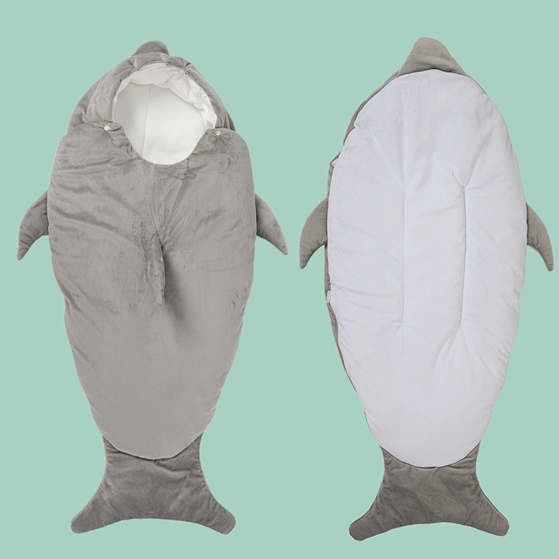 HOUSBAY soft and comfortable newborn dolphin baby swaddle sleeping bag newborn winter sleeping bags