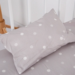 HOUSBAY Reactive Printed 100% Cotton 4pcs Baby Bedding Set Cartoon Comforter Set with Bed Sheet Crib Bumpers