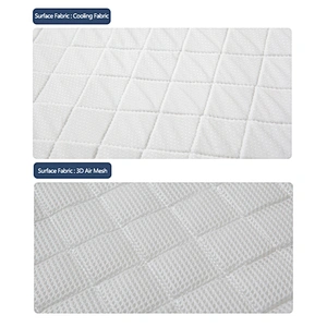 HOUSBAY Baby Summer Set , Baby Sleeping Mat and Pillow for summer baby crib cool mat