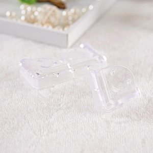 HOUSBAY Transparent Smile Corner  Protector for Baby Kids Soft  Table Corner Desk Edge Cushion Guard