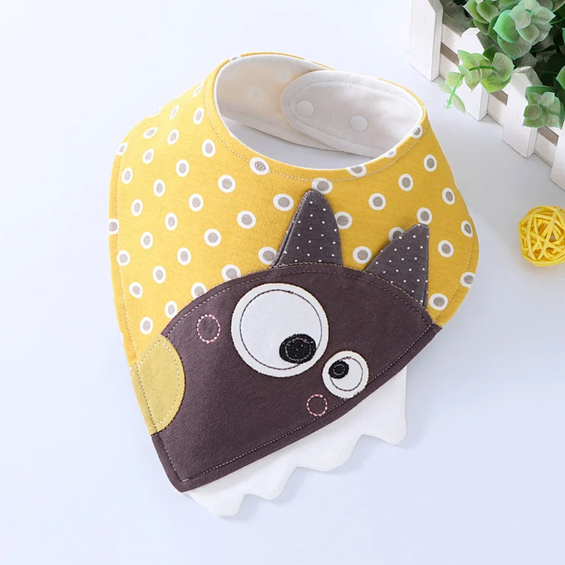 Baby Bibs Cotton Baby Bibs  Breathable Muslin Bib for Drooling and Teething Baby Girl and Boy as Show