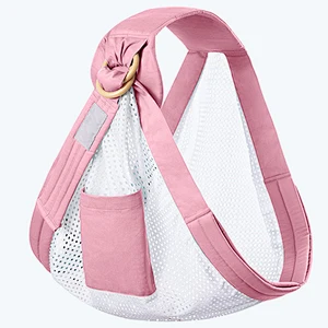 Soft cotton sling carrier baby carrier sling wrap for baby