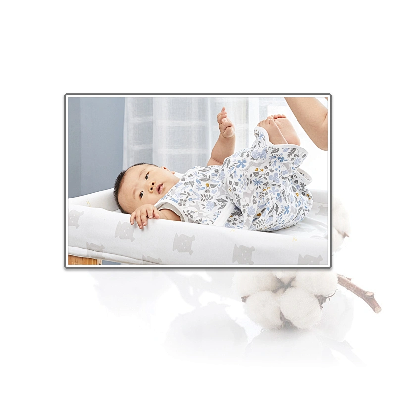 HOUSBAY Custom cotton muslin summer baby sack sleeping bag