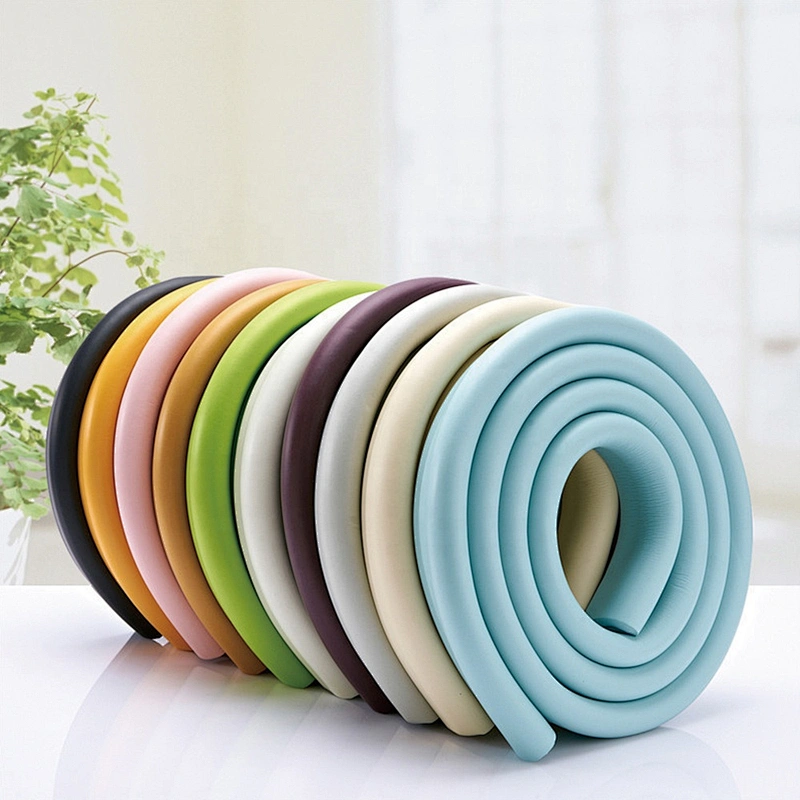 HOUSBAY U shape Colorful Flexible  Furniture Edge Protector Table  Cabinet Door Edge Cushion  Protect baby