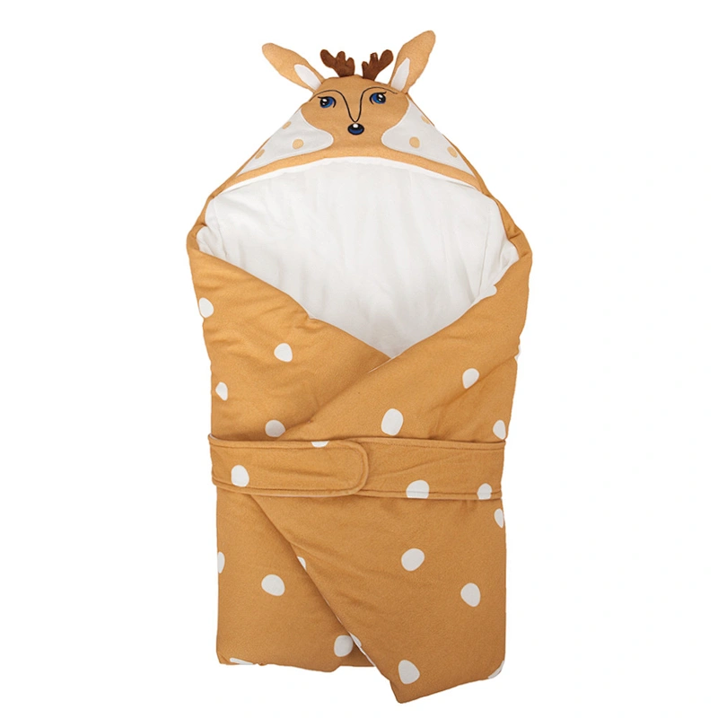 Baby 100% cotton soft animal design blanket infant cute comfortable swaddle for newborn