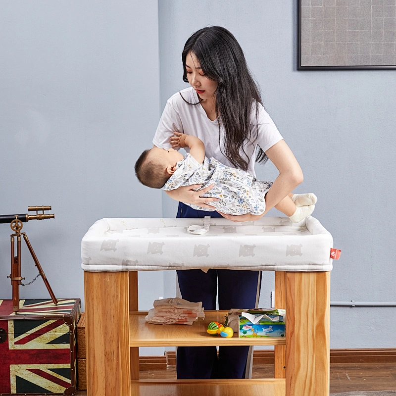 HOUSBAY 4 IN 1 GROW UP BABY BED Baby Wooden Furniture changing table