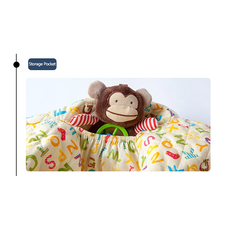 Housbay customized colorful safe and comfortable shopping cart cover for baby