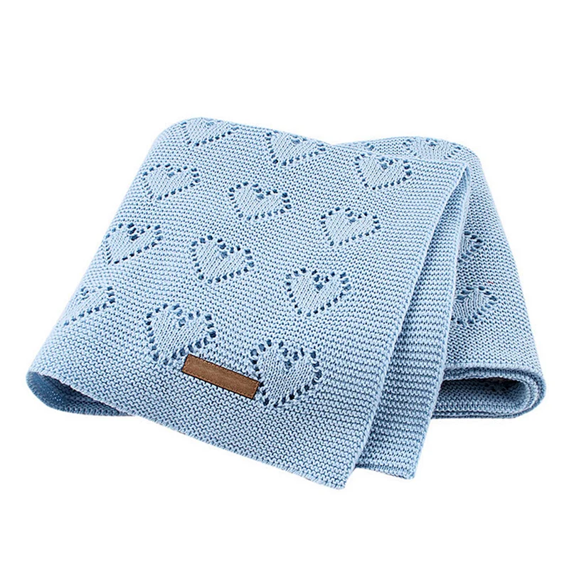 Baby soft  knitting  blanket travel towel  blankets
