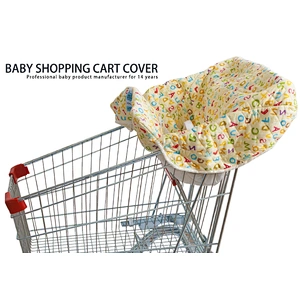 Housbay customized colorful safe and comfortable shopping cart cover for baby
