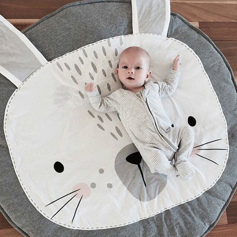 Hot sale famous brand crwling mat play mat huge portable education mat for baby