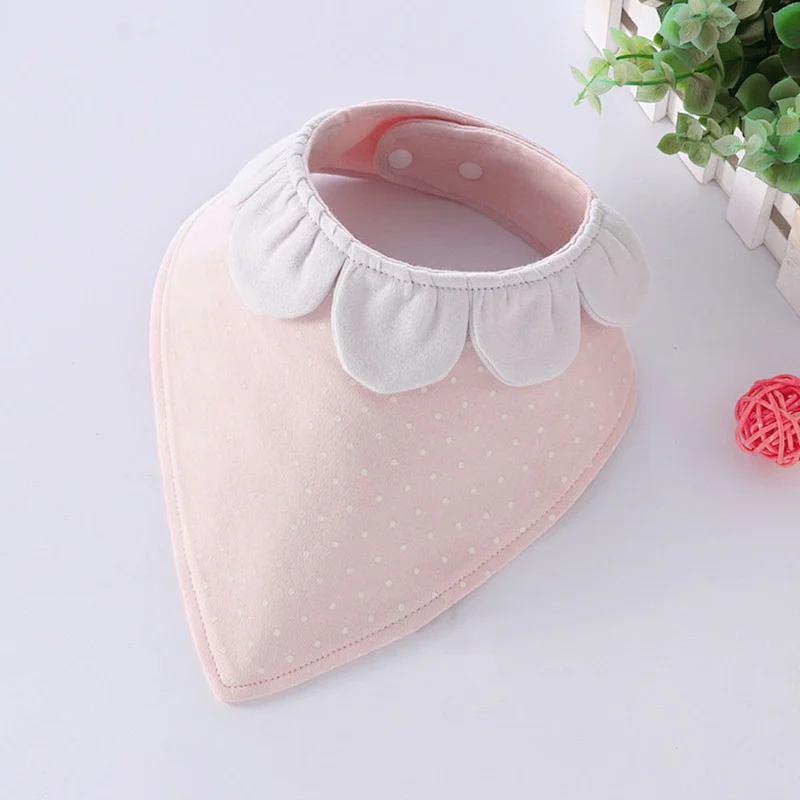 Baby Bibs Cotton Baby Bibs  Breathable Muslin Bib for Drooling and Teething Baby Girl and Boy as Show
