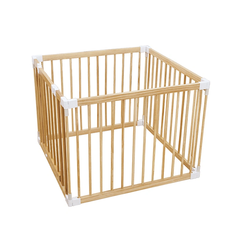 HOUSBAY hot selling wooden safety adjustable freely playpen