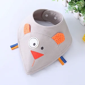 Baby Bibs Cotton Baby Bibs  Breathable Muslin Bib for Drooling and Teething Baby Girl and Boy as Show