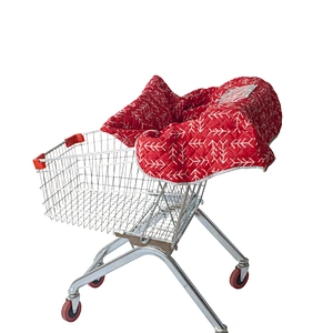 Easy storage and carry 100% cotton baby trolley cover ,high chair cover