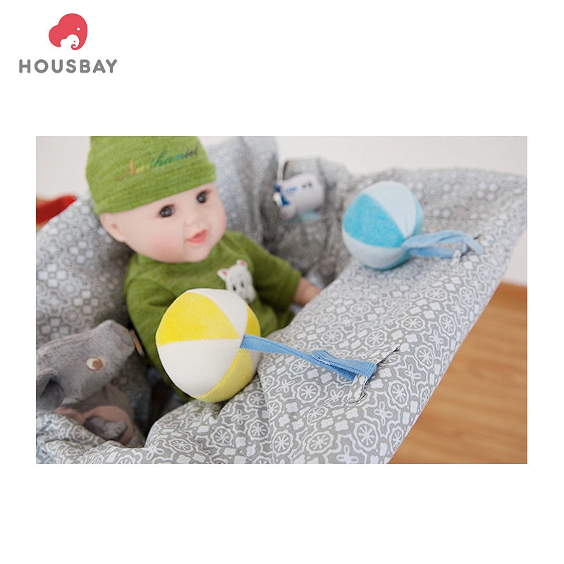 High quality cotton fabric colorful baby shopping cart cover chair cover
