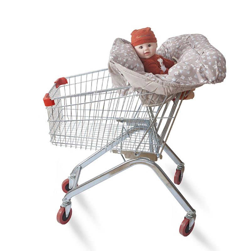 Custom 2 in 1 baby shopping cart cover for baby chair
