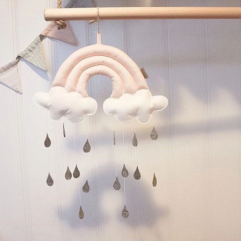 Baby Crib Toys Hanging ornaments cloud Beads String Hanging  for Baby Kids Bed Play Tent Room Decor