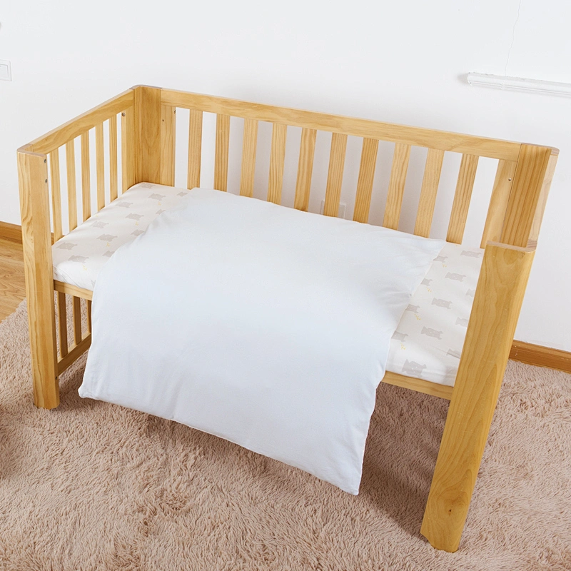HOUSBAY Whosale High Quality Baby Quilted Comforter with Corner Tabs and 100% Cotton Duvet Cover All Season