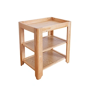 Housbay 4 IN 1 GROW UP BABY BED Baby Crib Wooden Diaper Changing Table Baby Furniture with wheels