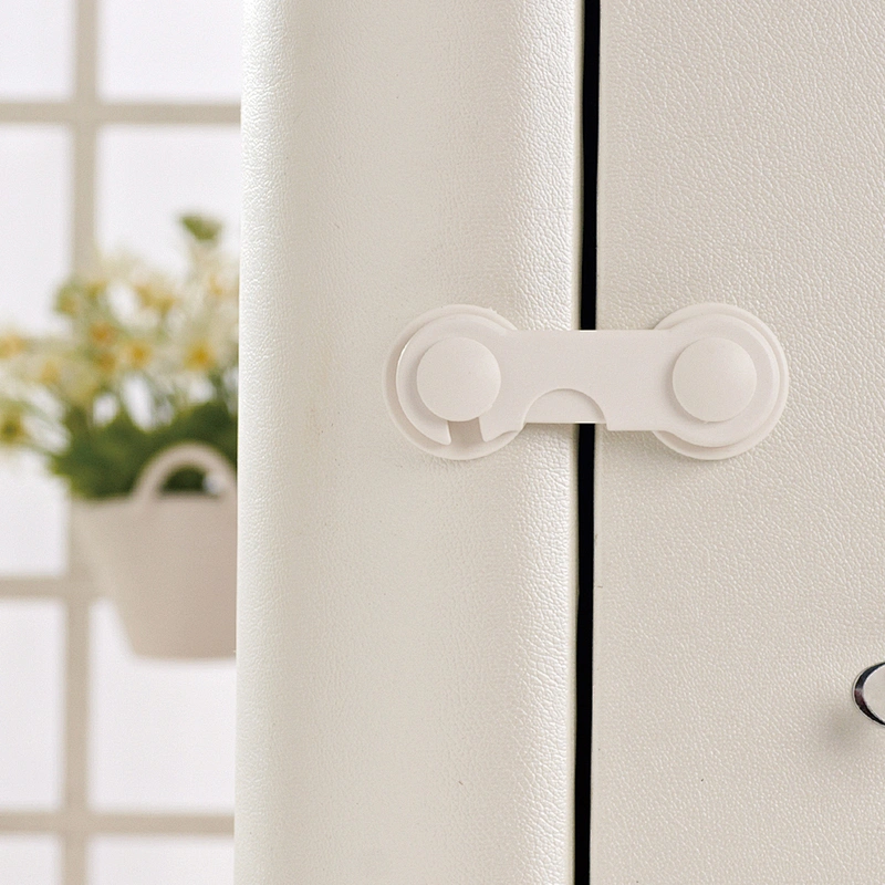 HOUSBAY Baby Safety Products Simple  Style Baby Cabinet Lock Adhesive  Baby Safety Lock SGS Certificate