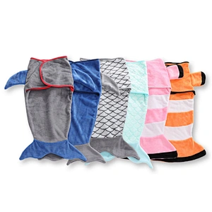 Cute design baby flannel sleeping bags infant blanket swaddle wrap for newborns