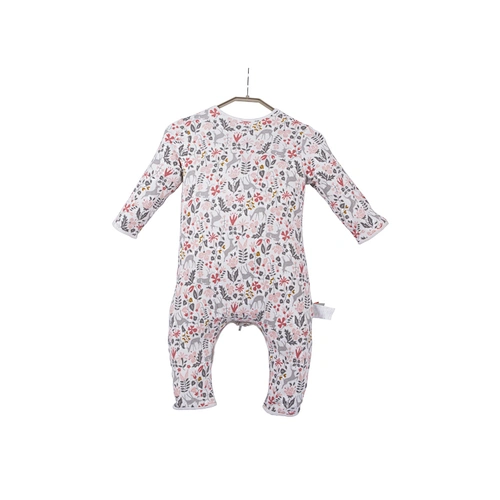 Housbay custom 100% cotton for newborn baby sleeping bag with feet