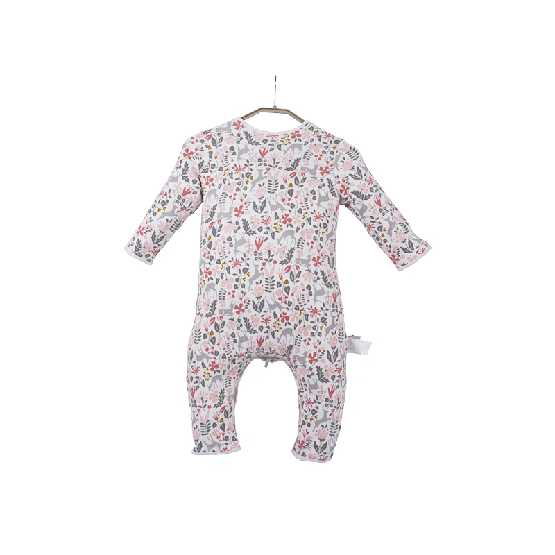 Housbay custom 100% cotton for newborn baby sleeping bag with feet