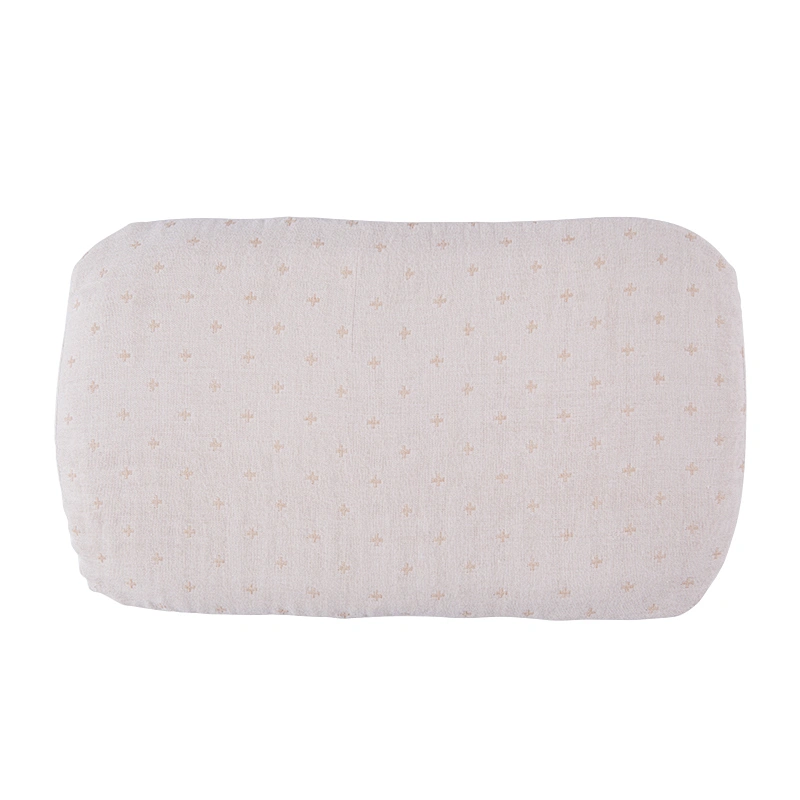 Housbay 100% Cotton Pillowcase Soft Materials Height Adjustable Baby Pillow Size 36*22CM 3D Breathable Pillow Baby Head Pillow
