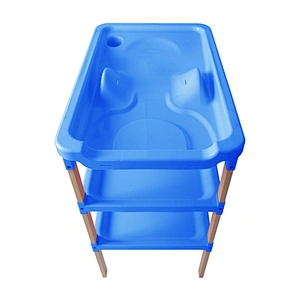 HOUSBAY Can-Changer Multifunctional Ergonomic design plastic baby furniture height adjustable infant changing diaper table