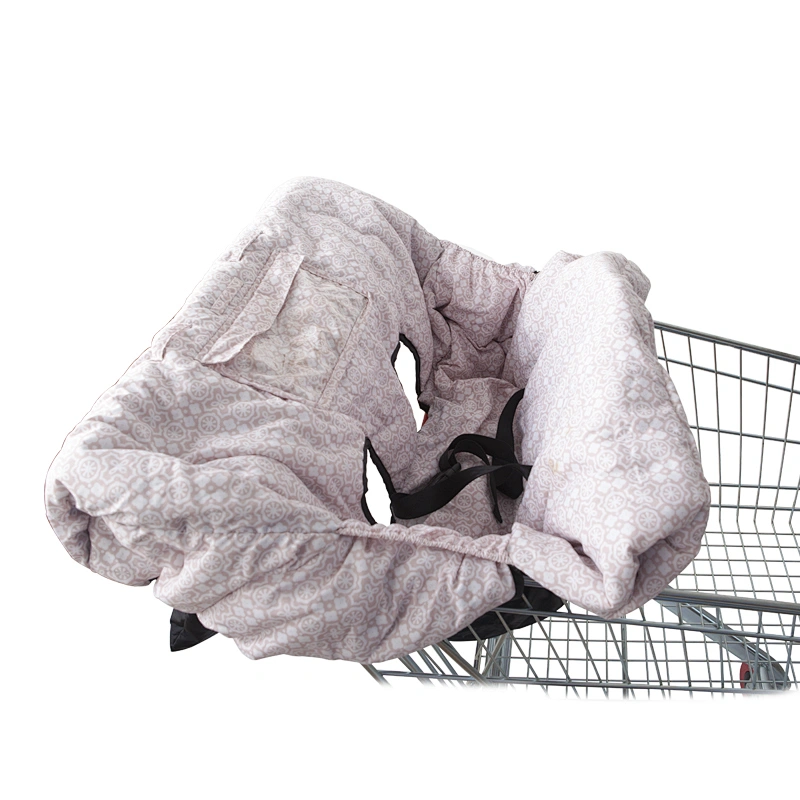 OEM Common size cotton baby shopping cart cover ,high chair cushion