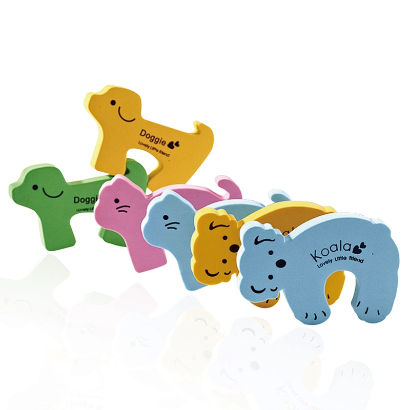 HOUSBAY Safety Child Door Wind Stopper Finger Guard Animal Door Stopper Baby