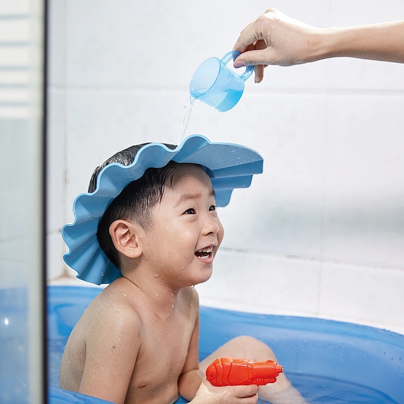 HOUSBAY Adjustable EVA Baby Bath Shower Cap