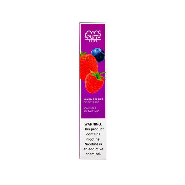 electronic cigarette puff