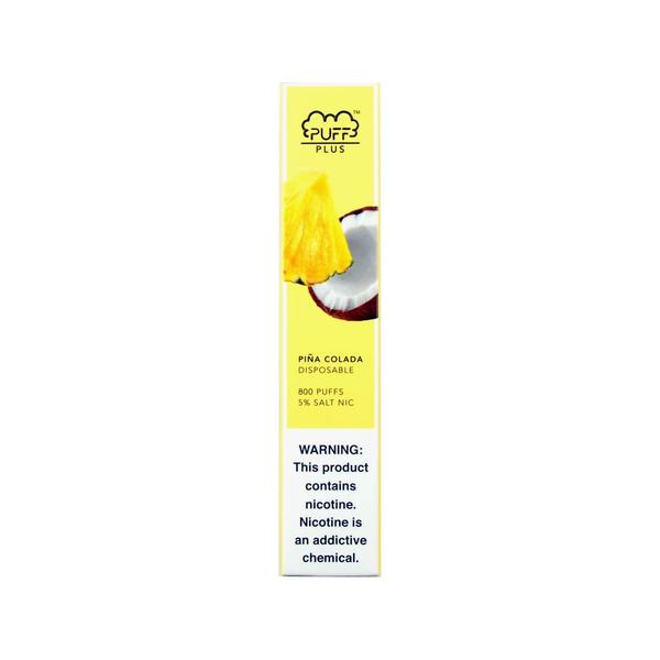 electronic cigarette puff