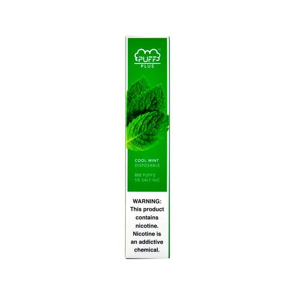 electronic cigarette puff