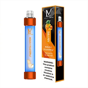 Aim Fire 1000 PUFFS 10 flavors disposable electronic cigarette pen with RGB light 650mAh battery