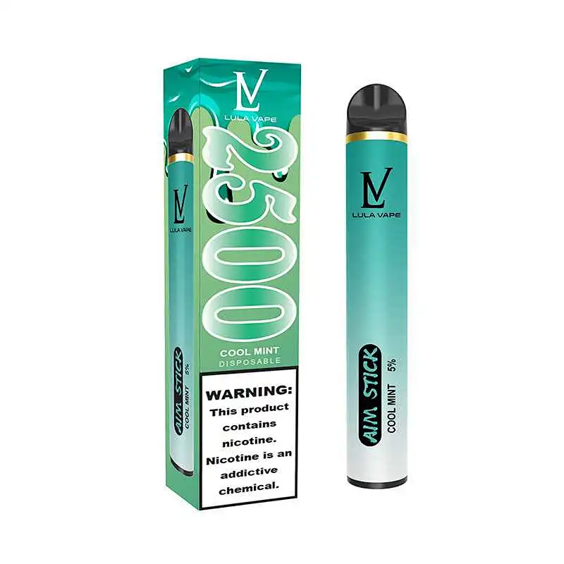 Disposable e-cigarette 16 flavors 9ml 2500 puffs high quality laser texture advanced e-cigarette