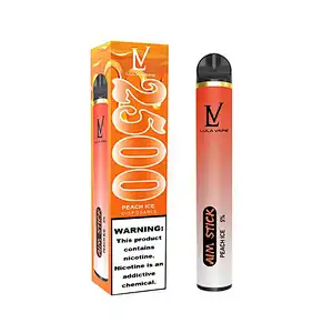 Disposable e-cigarette 16 flavors 9ml 2500 puffs high quality laser texture advanced e-cigarette