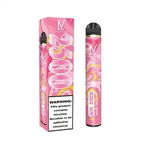 Disposable e-cigarette 16 flavors 9ml 2500 puffs high quality laser texture advanced e-cigarette