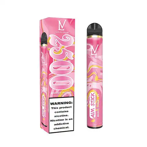 Disposable e-cigarette 16 flavors 9ml 2500 puffs high quality laser texture advanced e-cigarette