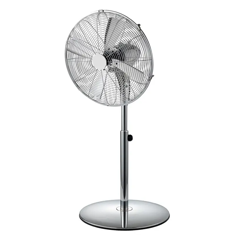 16INCH STAND FAN WITH CHROME COLOR