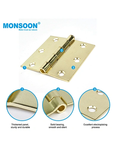 wooden door hinges