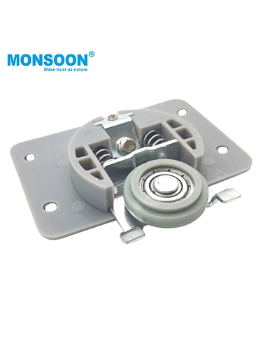 Bottom roller for screen doors