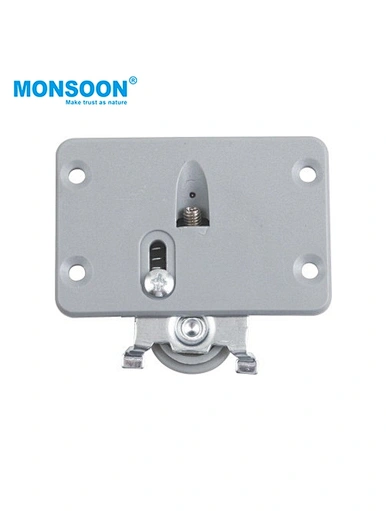 Bottom roller for screen doors