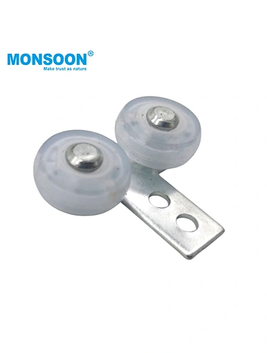 Bottom roller for sliding panels